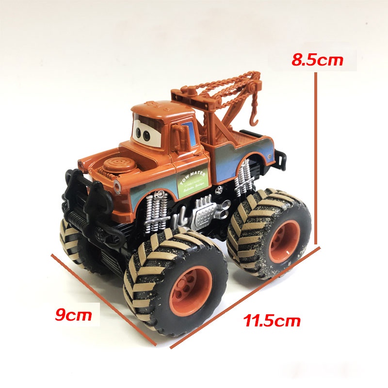 Xe Ô Tô Đồ Chơi Phong Cách Disney Pixar Lightning McQueen Black storm jackson Cruz Mater