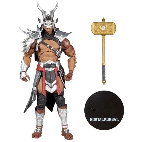 MÔ HÌNH MCFARLANE MK11 SHAO KAHN SILVER