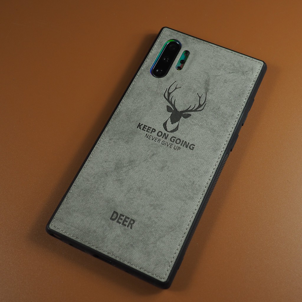 Ốp Note 8 silicon vải jean hình hươu Dee | BigBuy360 - bigbuy360.vn