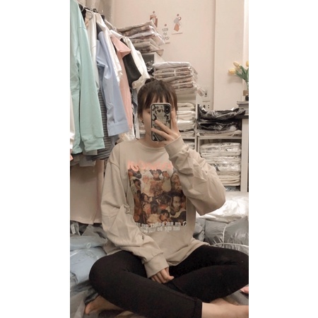 Áo nỉ dài tay unisex nam-nữ | BigBuy360 - bigbuy360.vn