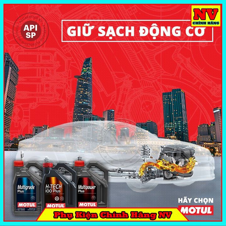 Nhớt Xe Hơi Bán Tổng Hợp Motul Multipower Plus 10w40