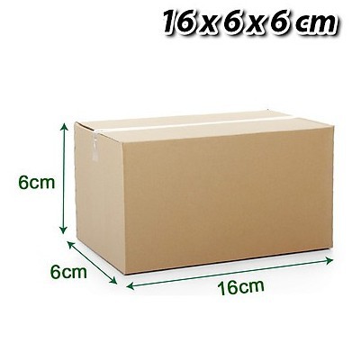 Giá Gốc Tận Xưởng - COMBO 20 Hộp Carton 16x6x6 Giá Rẻ Đóng Hàng - Hộp carton Hai Bà Trưng Hà Nội