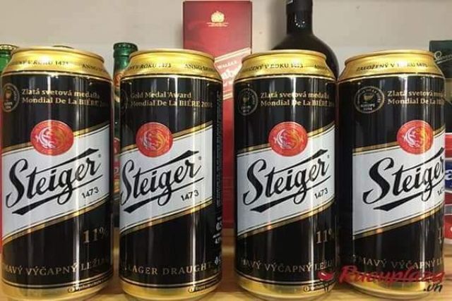 Bia nhập khẩu bia Steiger ( 1 thùng 24 lon )