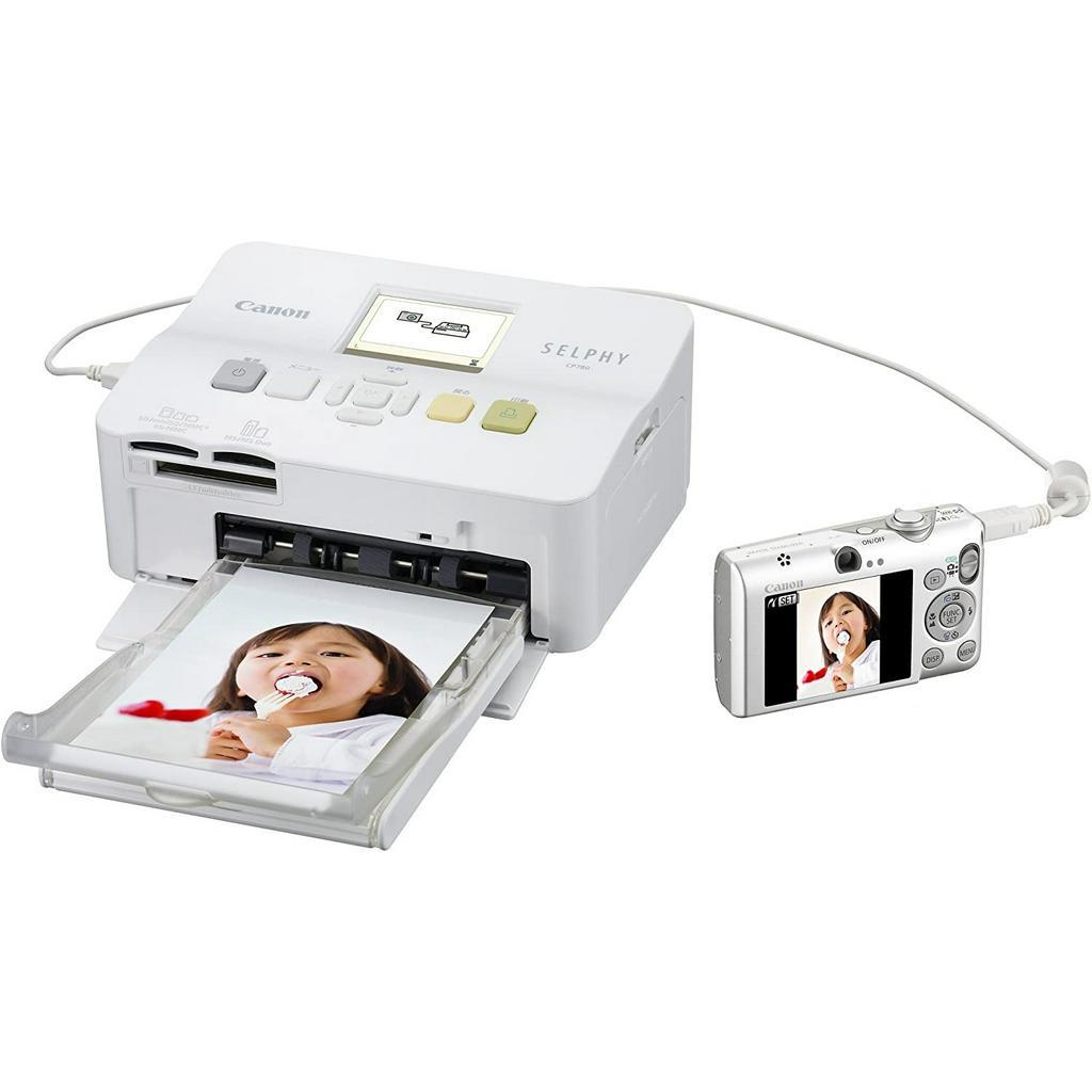 Máy in ảnh màu điện thoại - Máy in ảnh màu Canon SELPHY CP780 không dùng mực