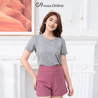 Áo phông thun trơn nữ tay cộc dáng basic