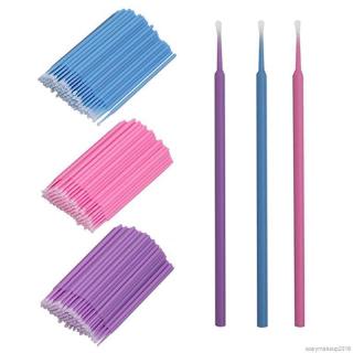 [Hàng mới về] Set 100 tăm bông làm sạch lông mi tiện dụng