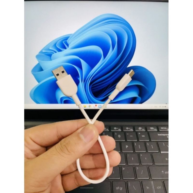 Dây sạc nhanh Type c ngắn 25cm hỗ trợ sạc nhanh, cáp sạc ngắn tiện gọn