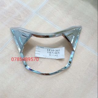 ỐP VIỀN ĐÈN TRƯỚC XI XE LEAD 2013 ĐẾN 2016