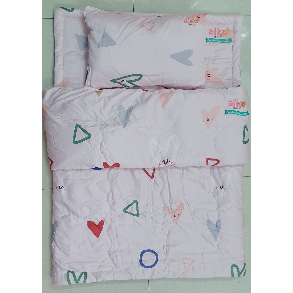 Chăn mền cho bé Combo Topper, Chăn, Gối Tencel cho bé iu ngon giấc - chăn mền mùa hè