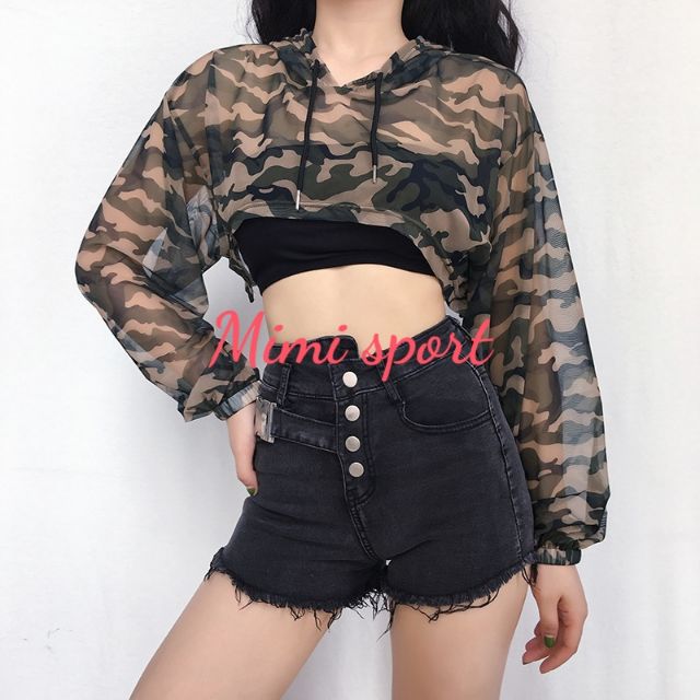 ÁO KHOÁC LƯỚI RẰN RI