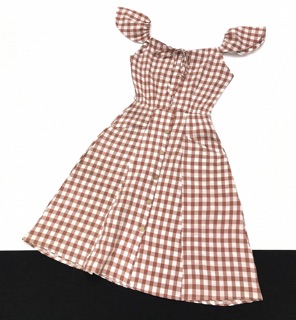 Váy caro vintage bánh bèo 💗