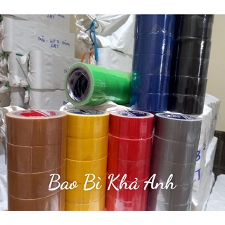 BĂNG KEO VẢI ĐỦ MÀU 4.8 cm x 10 m -  6 CUỘN VAIXD