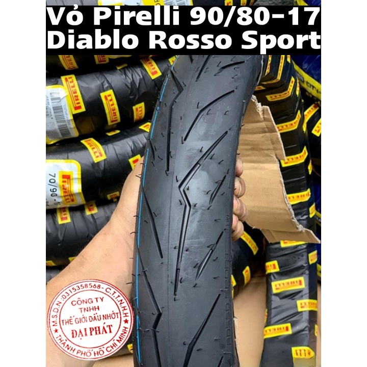Vỏ Pirelli Diablo Rosso Sport 70/90-17,80/90-17,90/80-17,100/80-17