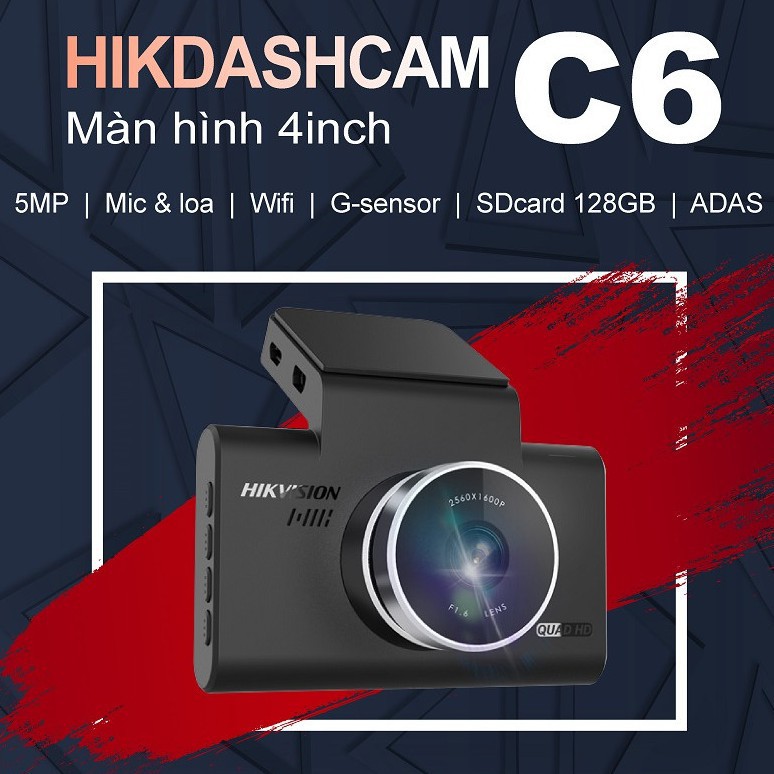Camera hành trình C6pro Hikvision - Màn hình HD 4inch | BigBuy360 - bigbuy360.vn
