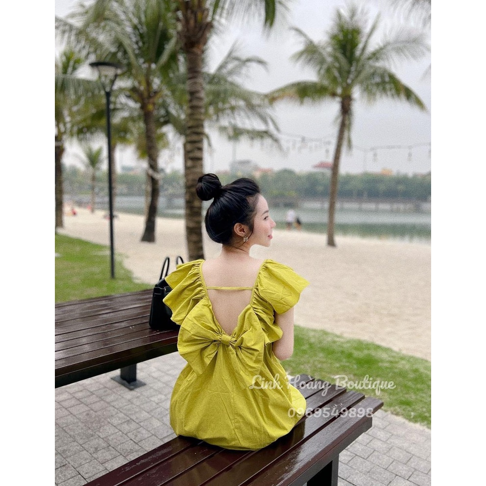 Đầm maxi cánh tiên cổ tim dáng xòe váy đi biển nữ dáng dài màu siêu trend TH510 | BigBuy360 - bigbuy360.vn