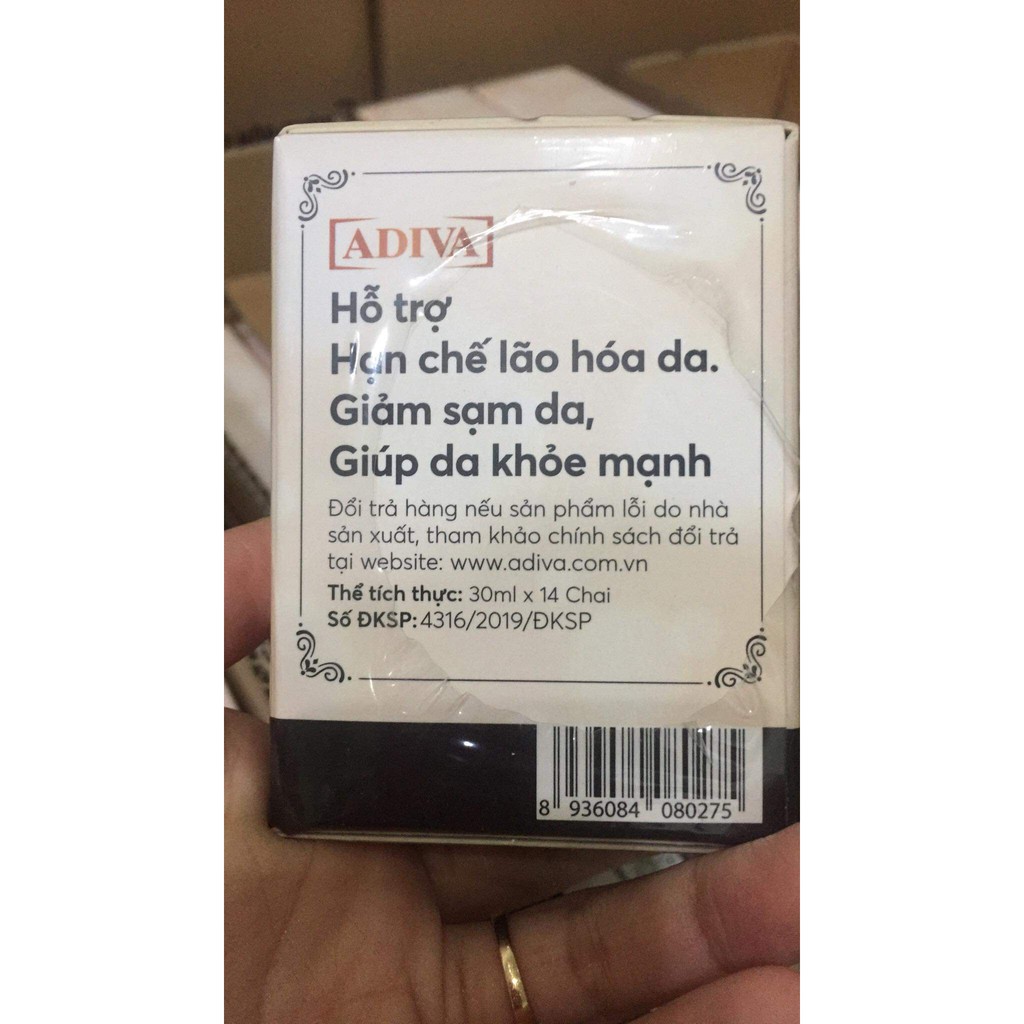 01 hộp Collagen ADIVA chính hãng