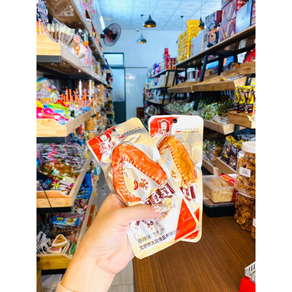 Cánh Vịt cay Dacheng 💓Freeship💓chân vịt, cánh vịt cay đồ ăn vặt Trung Quốc