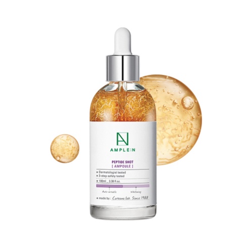 Set tinh chất dưỡng da căng bóng chống lão hóa Ample:N Peptide Shoot Ampoule 100ml