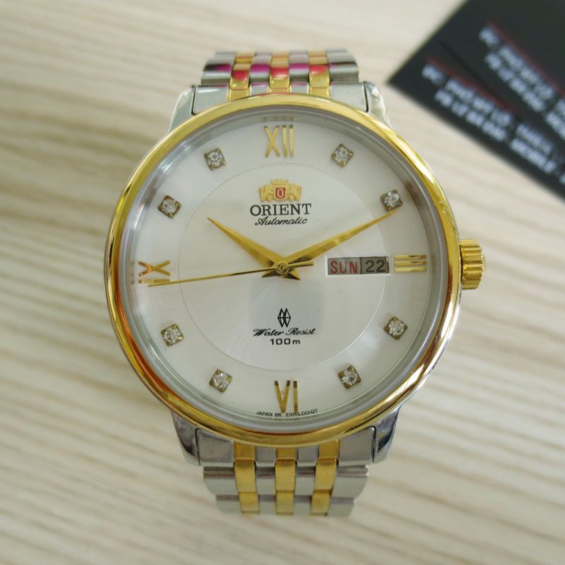 Đồng hồ cơ nam ORIENT nhật bãi xịn Japan - máy cơ tự động lên cót khi đeo