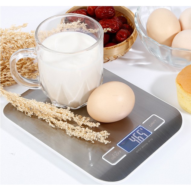 Cân tiểu ly độ chính xác cao Scale AGD 1g-10kg (cân hàng hóa, cân nhà bếp, v.v) Bền, Xịn INOX304