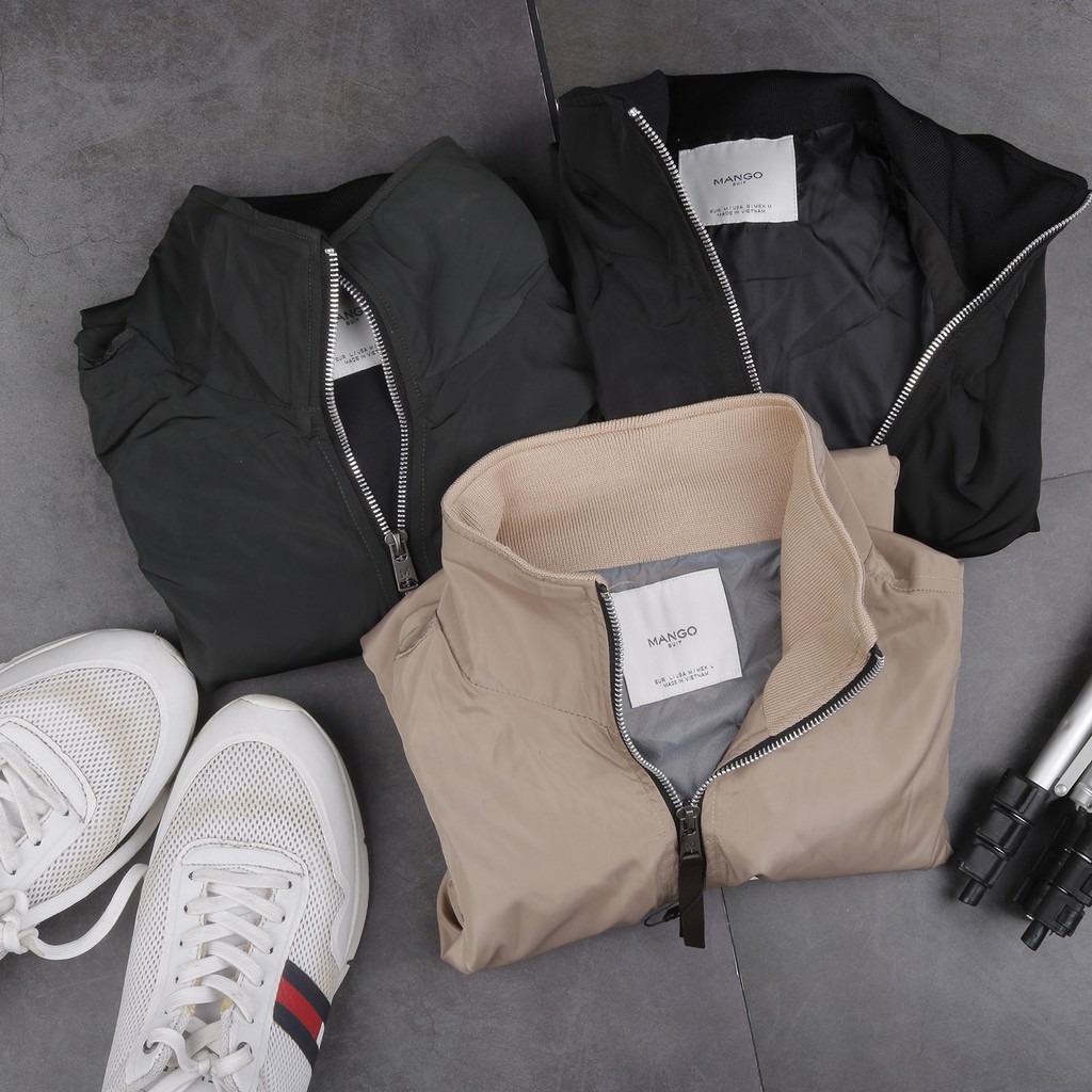 Áo gió nam mango cổ cao chất đẹp giá sale | BigBuy360 - bigbuy360.vn