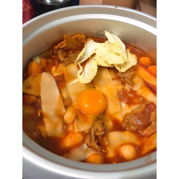 Lẩu Tokbokki Tự làm