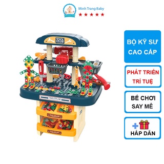 Bộ Đồ Chơi Kỹ Sư Lắp Ráp Cao Cấp Cho Bé