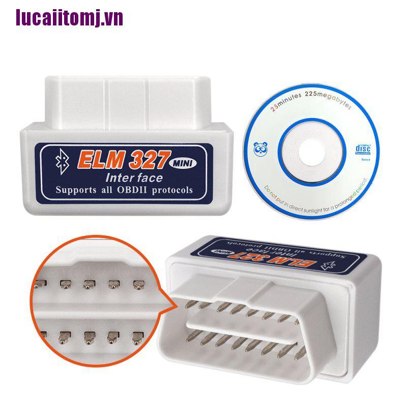 Thiết Bị Dò Bluetooth Mini Elm327 Obd 2 Bluetooth Obd Ll 2.1 Tiếng Anh