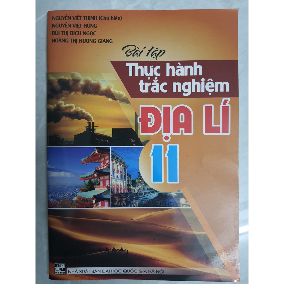 Sách - Bài tập thực hành trắc nghiệm Địa lí 11