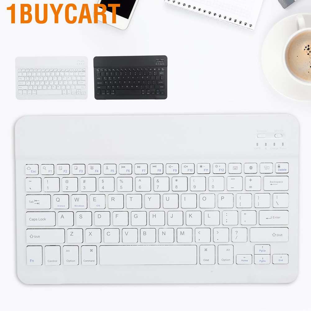 1buycart Bàn Phím Bluetooth Không Dây Siêu Mỏng 12.9 Inch Cho Máy Tính Bảng / Điện Thoại