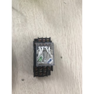 Rơ le trung gian 12VDC 14 chân + cả đế