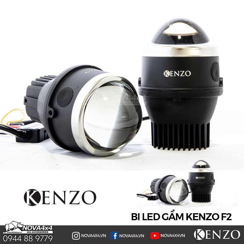 BI LED GẦM KENZO F2 – BÁM ĐƯỜNG TỐI ƯU – CHỐNG NƯỚC IP67