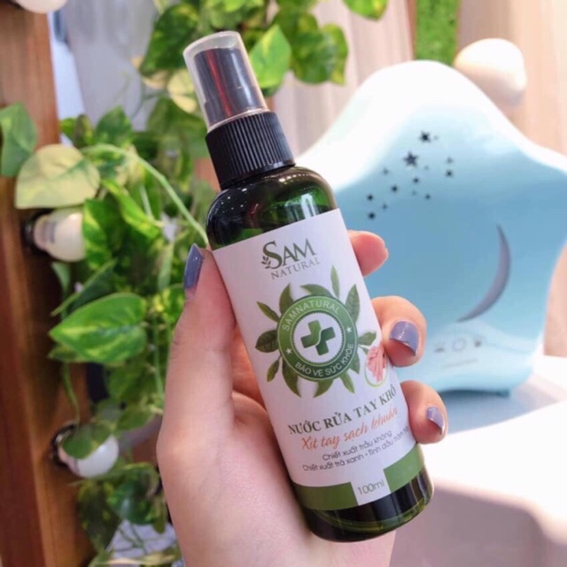 Nước rửa tay khô xịt khuẩn Sam Nature