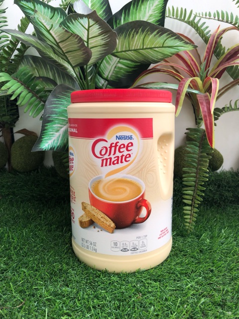 (Mẫu mới date 2023) Bột kem Coffee Mate Nestle 1.5kg của Mỹ.