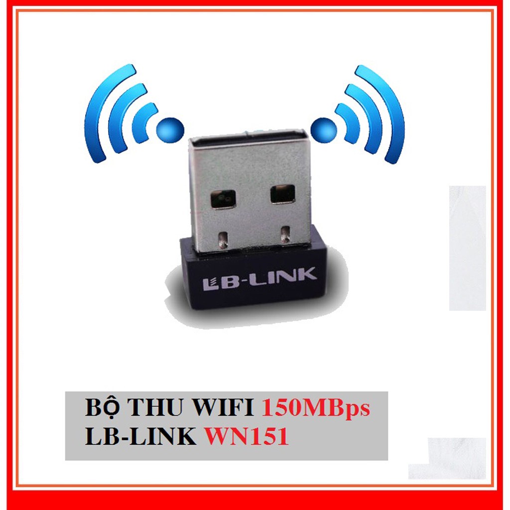 Usb thu WIFI LB-LINK BL-WN151 tốc độ 150Mbps | BigBuy360 - bigbuy360.vn