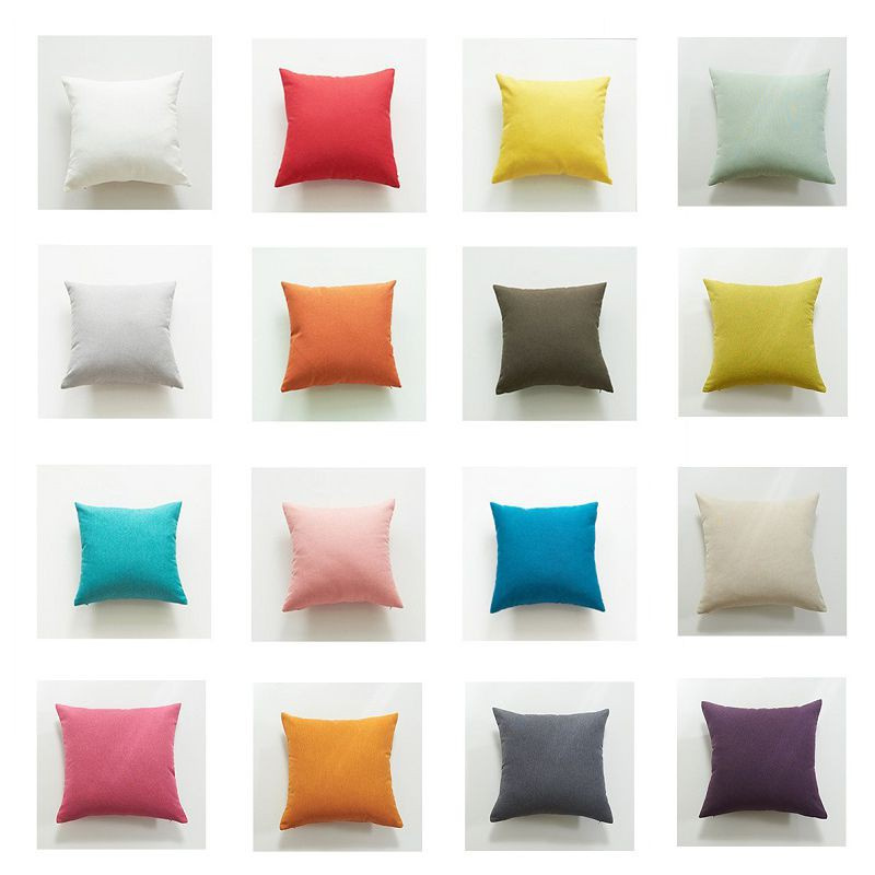2023 Waterproof Garden Cushion Covers Furniture Outdoor Indoor Seats Pillow Cases