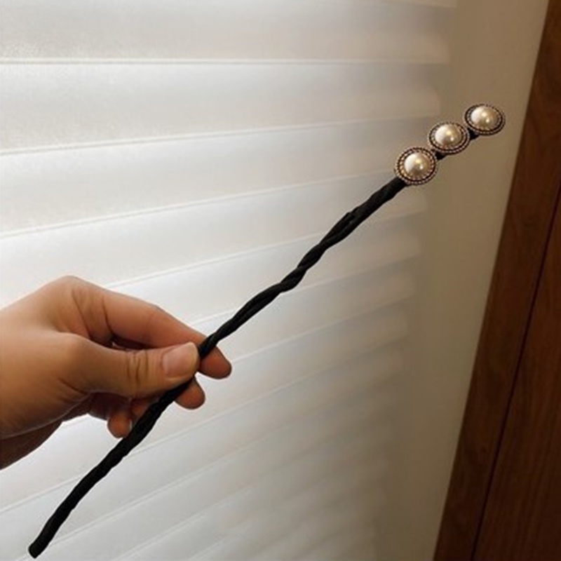Que kẹp tóc kiểu lười tạo mẫu tóc búi thiết kế đa dạng phong cách Nhật Hàn