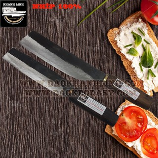 Dao Khánh Linh (dao Đa Sỹ) - Combo 02 dao thái (bài thái + chuối bột) làm bằng nhíp 100% (Bộ số1)