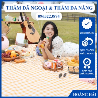 [SIÊU HOT] THẢM DÃ NGOẠI PICNIC DU LỊCH, BẠT TRẢI PICNIC CẮM TRẠI,đi phượt kết hợp tập yoga + tặng khẩu trang