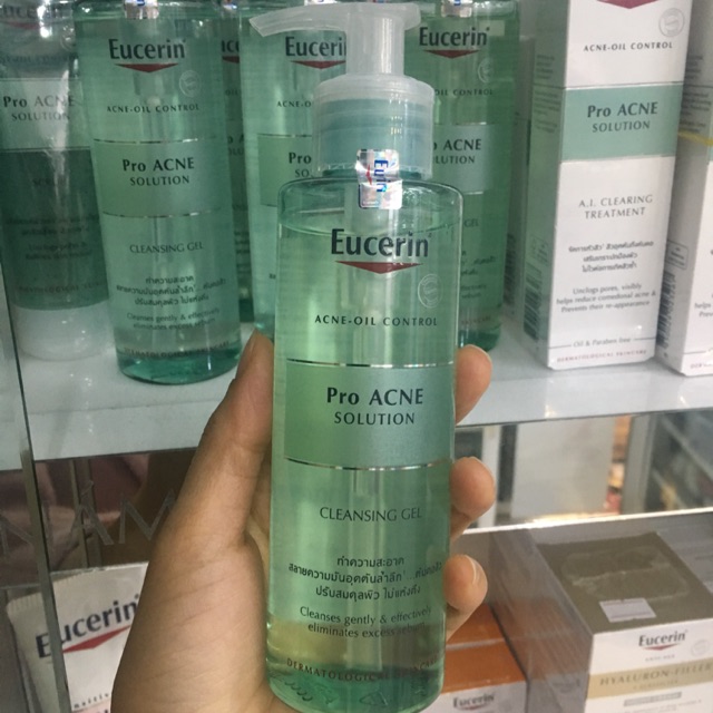 Combo 10 chai Srm Eucerin Proacne cleansing gel
