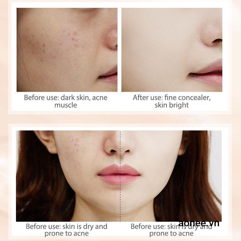 ✨✨[Hàng mới về] Kem nền BB cream che khuyết điểm dưỡng ẩm cho da trang điểm trong suốt