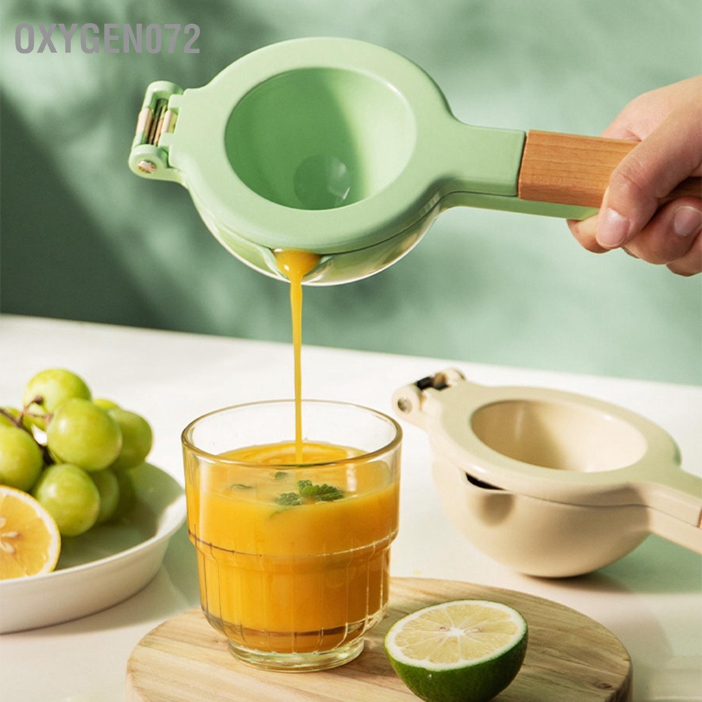 Máy ép trái cây có múi bằng kim loại mạnh mẽ Thiết kế tiện dụng tay lớp phủ thực phẩm - Oxygen072
