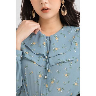 Áo sơ mi dài tay bèo cổ - 20Again