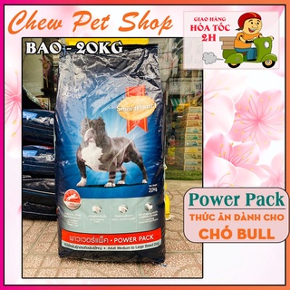 20kg - thức ăn cho chó bull - smartheart power pack