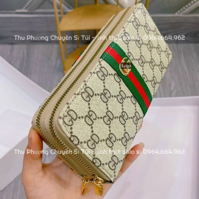 [XẢ KHO GIÁ GỐC] Ví dài cầm tay nữ, Ví nhiều ngăn 2 khoá hàng loại 1 chất da mềm mịn