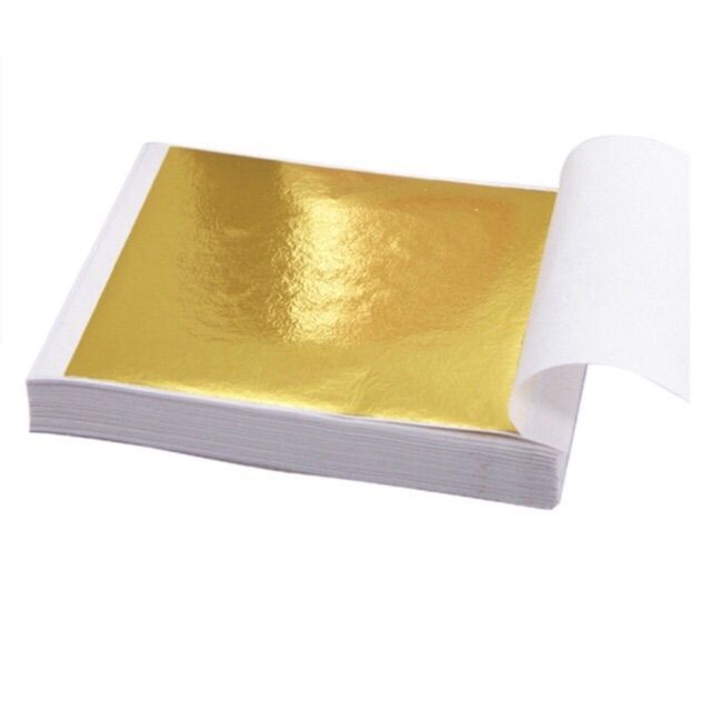 Xấp 1000 lá dát vàng 24 K