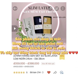 [CHÍNH HÃNG] GEN NỊT BỤNG SIẾT EO TẠO FROM SLIM LATEX