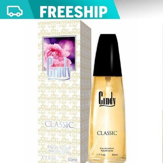 Nước Hoa Cindy Classic 50ml Thơm Lâu Quyến Rũ - Hàng Công Ty