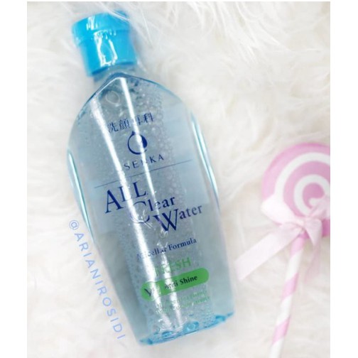 Nước tẩy trang SENKA A.L.L. CLEAR WATER Micellar Formula White 230ml  - buicosmetic | BigBuy360 - bigbuy360.vn