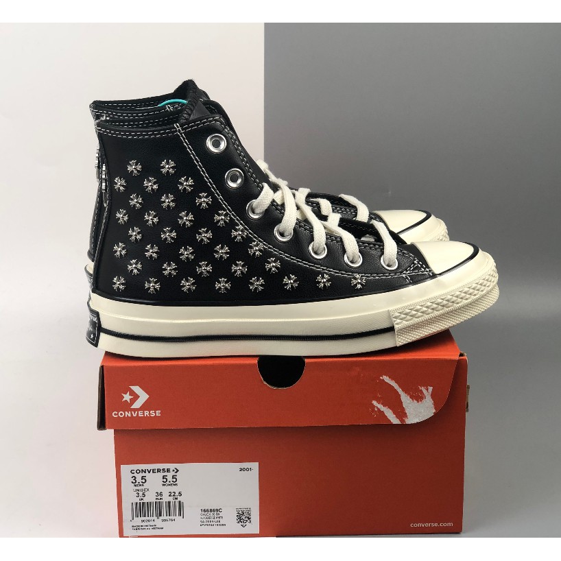 Giày Outlet Sneaker _Chrome Heart X Converse MSP: 166869C PHONG CÁCH ORDER + FREESHIP ➡️ gaubeostore.shop